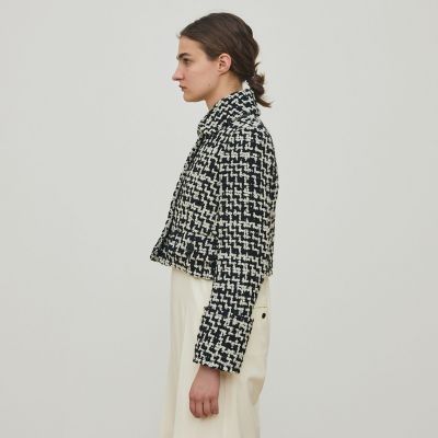 ビンテージブークレーツイード ショートジャケット | maison