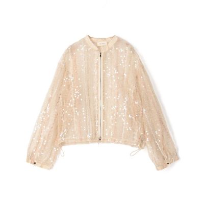 ＜maison TOMORROWLAND＞ＬＵＭＩＮＯＵＳ　ＦＯＬＬＩＥＳ　スパンコールブルゾン