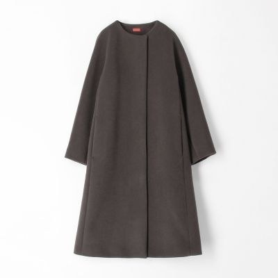 MAISON et VOYAGE カシミア ノーカラーブルゾン MAISON et VOYAGE カシミア ノーカラーブルゾン