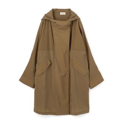 ウールナイロンワッシャークロス モッズコート | maison TOMORROWLAND