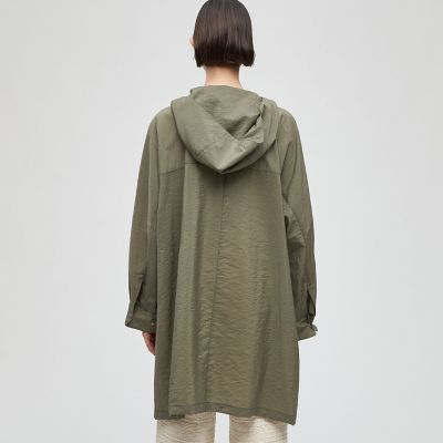 ウールナイロンワッシャークロス モッズコート | maison TOMORROWLAND