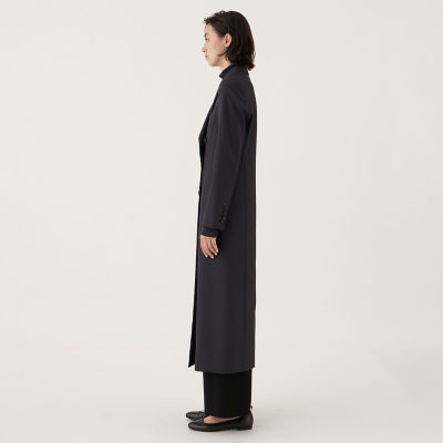 ウーステッドトロピカル ロングジャケットコート | ファッション・服 