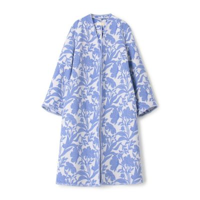 ＜maison TOMORROWLAND＞コスモスジャカード　ノーカラーコート