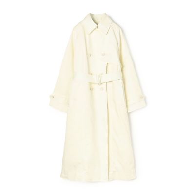 ＜maison TOMORROWLAND＞ポリエステルスムースダブルクロス　トレンチコート