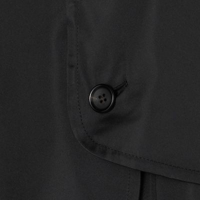 ポリエステルスムースダブルクロス　トレンチコート