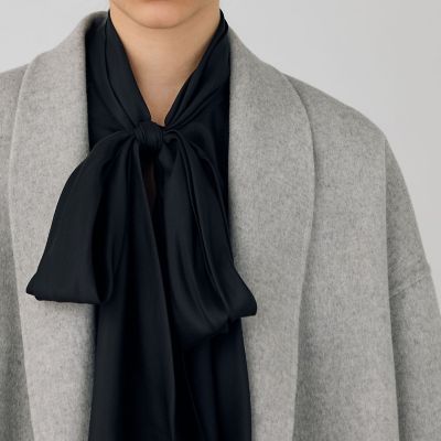トゥービーシック*パールマフラー付 ダブルフェイスコート ショート 現行品 ダブルフェイスメルトンビーバー ショートコート | maison