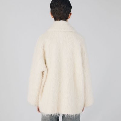 アルパカシャギーミディコート | maison TOMORROWLAND/メゾン