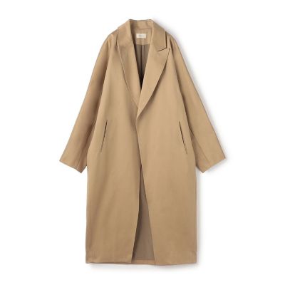 ＜maison TOMORROWLAND＞コットンサテン　オーバーコート