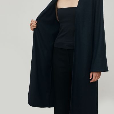 【美品・希少】トゥモローランド トリコ ニット ダブル Pコート ロングコート 予約商品10月上旬以降順次お届け】ニットコンビネーション