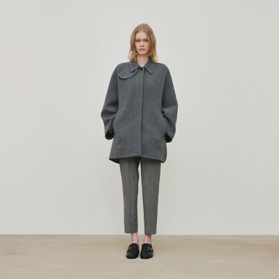 ウールモッサ バルカラーコート | maison TOMORROWLAND/メゾン