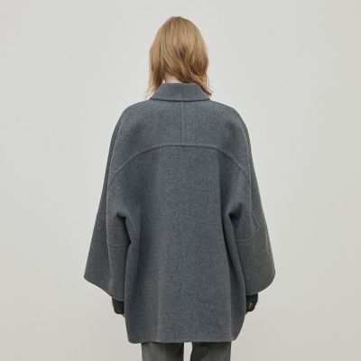 ウールモッサ バルカラーコート | maison TOMORROWLAND/メゾン