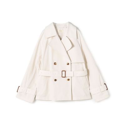 未使用！TOMORROWLAND★インナーダウン付きトレンチコート TOMORROWLAND（トゥモローランド） コート トレンチコート ウール