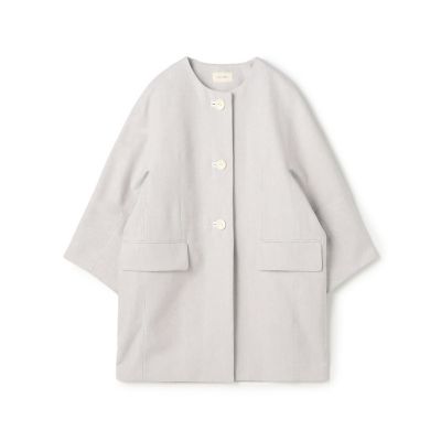 ＜maison TOMORROWLAND＞【予約商品３月下旬以降順次お届け】コットンオックスフォード　キモノスリーブミディコート