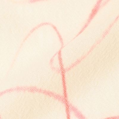 アブストラクトラインプリント　ストール