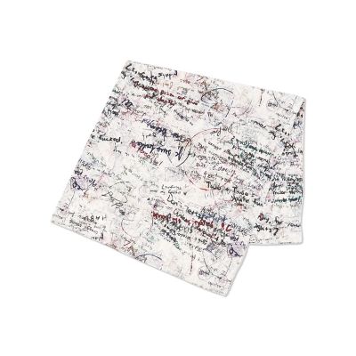 maison TOMORROWLAND/メゾン トゥモローランド メッセージウォールプリント  スカーフ