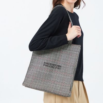 チェックツイードロゴトート | MACKINTOSH PHILOSOPHY (Women