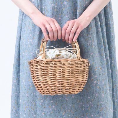 リバティプリントバスケットバッグ | MACKINTOSH PHILOSOPHY (Women
