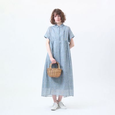 リバティプリントバスケットバッグ | MACKINTOSH PHILOSOPHY (Women
