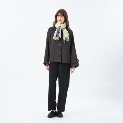 ウォッシャブルカシミヤチェックストール | MACKINTOSH PHILOSOPHY