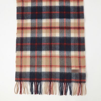 ウォッシャブルカシミヤハウスチェックマフラー | MACKINTOSH