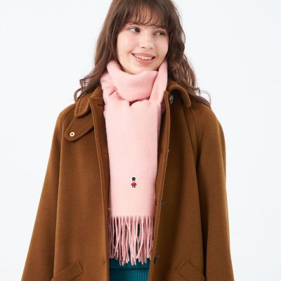 WEB＆一部店舗限定】バッキンガムベア ウールマフラー | MACKINTOSH