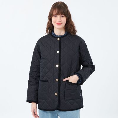 ＜MACKINTOSH PHILOSOPHY (Women)＞【ＲＯＹＴＯＮ　ＭＩＤＤＬＥ　ＷＩＤＥ（ロイトンミドルワイド）】キルティング