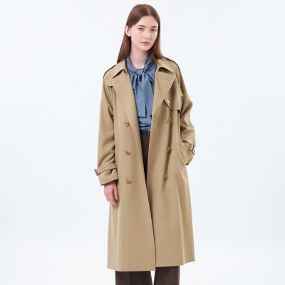 MACKINTOSH PHILOSOPHY (Women)/マッキントッシュ フィロソフィー 【ＷＥＬＢＵＲＹ　ＴＲＥＮＣＨ（ウェルベリートレンチ）】梳毛ウールギャバ
