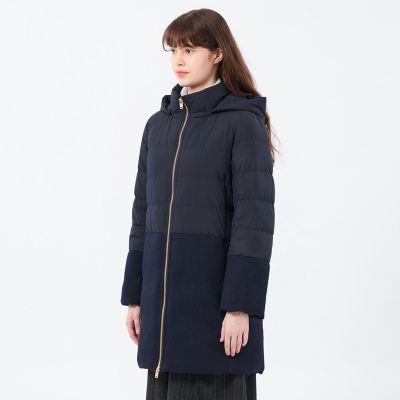 【新品未使用】マッキントッシュフィロソフィー　ダウンコート　ロング　38 WEB&一部店舗限定】フーデットロングダウン(コート)｜MACKINTOSH