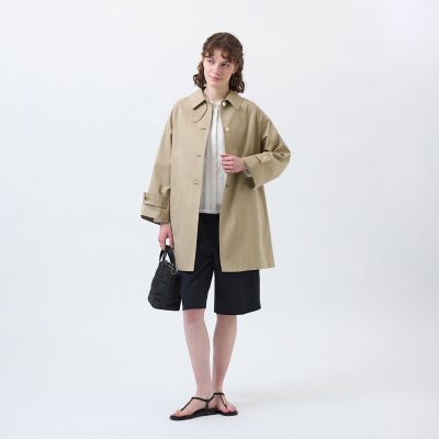 マッキントッシュ フィロソフィー ベージュ スプリングコート はっ水加工 卒業式 MACKINTOSH PHILOSOPHY（マッキントッシュフィロソフィー） スプリング