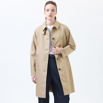 ＜MACKINTOSH PHILOSOPHY (Women)＞【ＷＥＢ＆一部店舗限定】インバーテッドステンカラーコート　ダブルクロス製