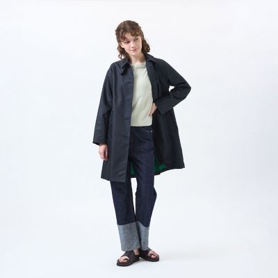 新品MACKINTOSH PHILOSOPHY インバーテッドステンカラーコート WEB&一部店舗限定】インバーテッドステンカラーコート ダブルクロス製