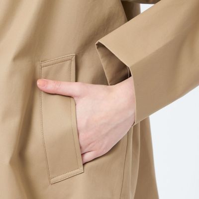 WEB＆一部店舗限定】ソフトギャバジンショートトレンチコート
