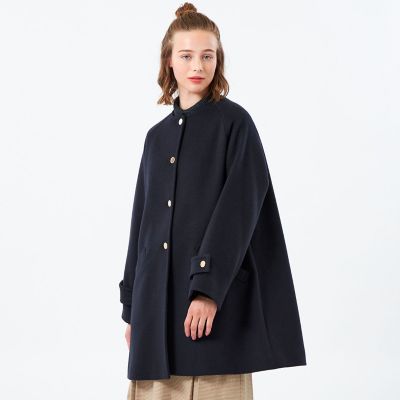 WELBURY NO COLLAR（ウェルベリーノーカラー）】ウール