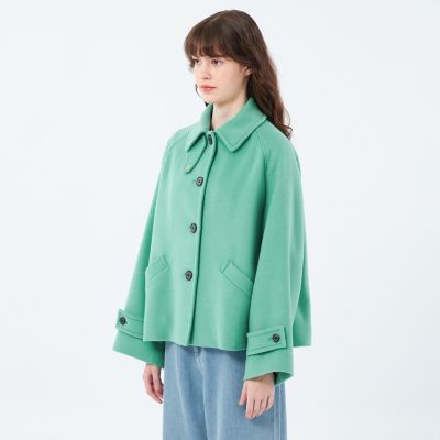 sincomo23様マッキントッシュフィロソフィー ウール 千鳥格子 リバーシ WELBURY SHORT（ウェルベリーショート）】ウールメルトン