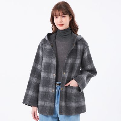 ＜MACKINTOSH PHILOSOPHY (Women)＞【ＷＥＢ＆一部店舗限定】ウールリバーミドルフードコート