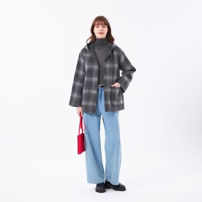 WEB＆一部店舗限定】ウールリバーミドルフードコート | MACKINTOSH