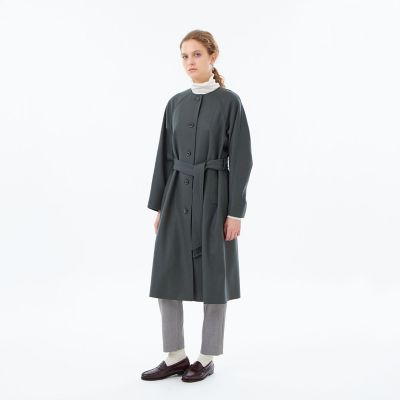 WEB＆一部店舗限定】メルトンノーカラーコート | MACKINTOSH