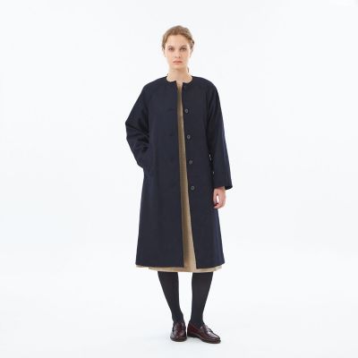 WEB＆一部店舗限定】メルトンノーカラーコート | MACKINTOSH