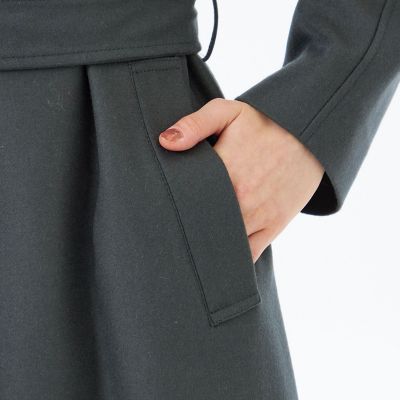 WEB＆一部店舗限定】メルトンノーカラーコート | MACKINTOSH