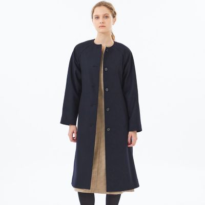 WEB＆一部店舗限定】メルトンノーカラーコート | MACKINTOSH