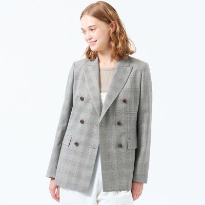 ＜MACKINTOSH PHILOSOPHY (Women)＞【Ｒｅｔｆｏｒｄ（レットフォード）】グレンチェックブレザー