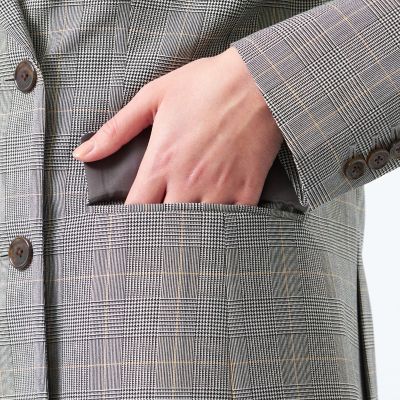 Retford（レットフォード）】グレンチェックブレザー