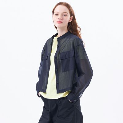 ＜MACKINTOSH PHILOSOPHY (Women)＞シアーシャツブルゾン