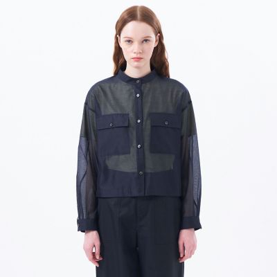 マッキントッシュフィロソフィー　シアーシャツブルゾン シアーシャツブルゾン(ブルゾン)｜MACKINTOSH PHILOSOPHY