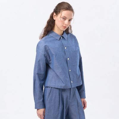 ＜MACKINTOSH PHILOSOPHY (Women)＞ハケメコットンリネンジャケット