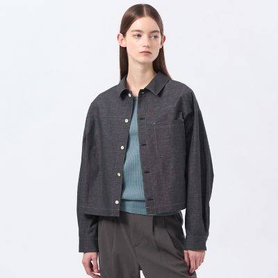 マッキントッシュフィロソフィー コットンリネンジャケット ハケメコットンリネンジャケット | MACKINTOSH PHILOSOPHY (Women
