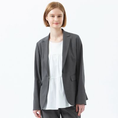 ＜MACKINTOSH PHILOSOPHY (Women)＞【２０２５年春夏モデル】ＤＲＹ　ＯＸＦＯＲＤ　テーラードジャケット