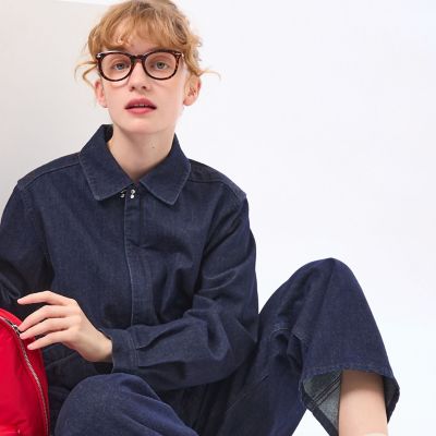 フライフロントデニムブルゾン | MACKINTOSH PHILOSOPHY (Women