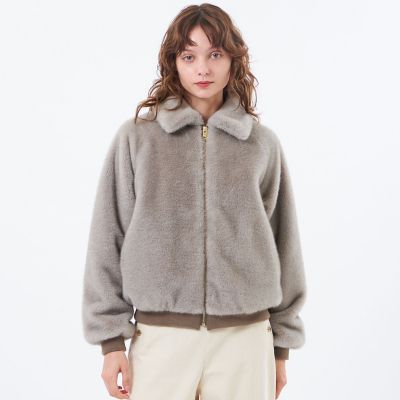 GREY LABEL Faux Suede ブルゾン | MACKINTOSH