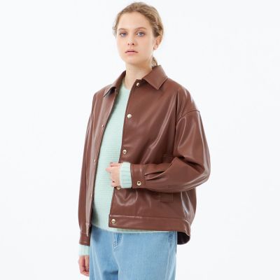 ＜MACKINTOSH PHILOSOPHY (Women)＞【ＷＥＢ＆一部店舗限定】Ｆａｕｘ　Ｌｅａｔｈｅｒブルゾン